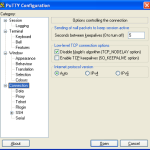 PuTTY Software Caused Connection Abort