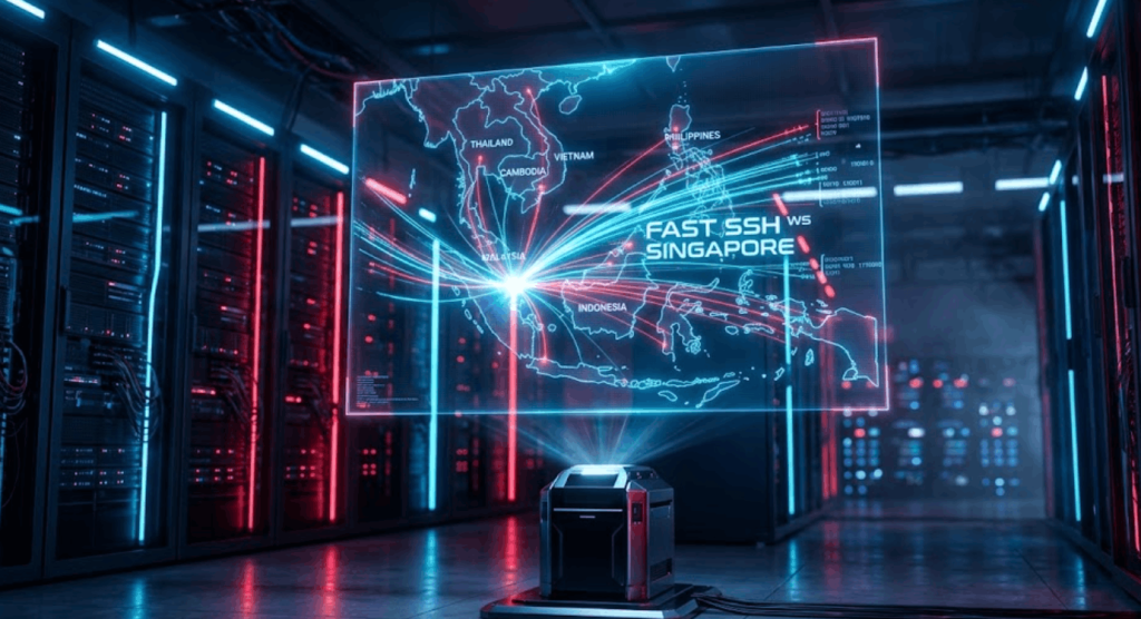fast SSH WS Singapore