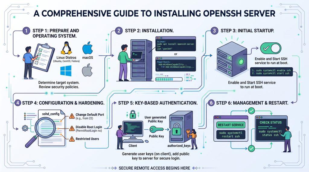 openssh server installation guide